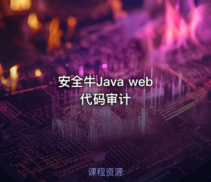 安全牛Java web代码审计