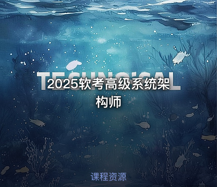 2025软考高级系统架构师