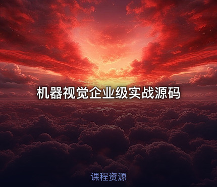 机器视觉企业级实战源码