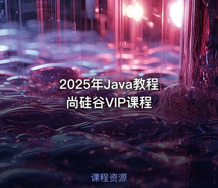 2025年Java教程 尚硅谷VIP课程