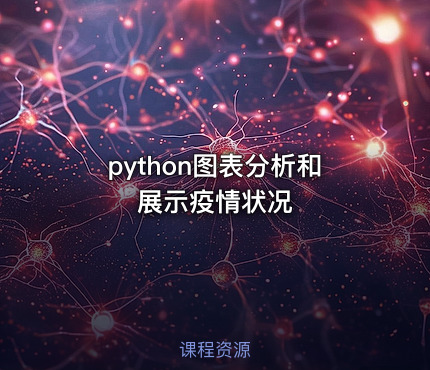 python图表分析和展示疫情状况