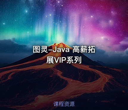 图灵-Java 高薪拓展VIP系列