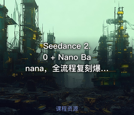 Seedance 2.0 + Nano Banana，全流程复刻爆款AI动画剧