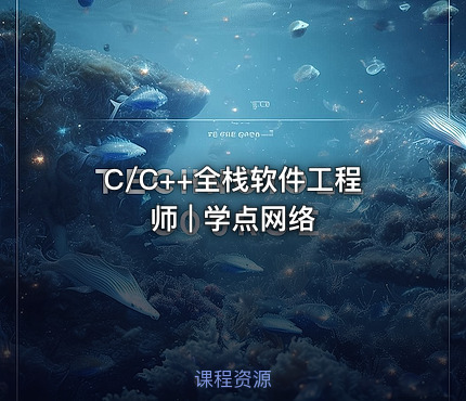 C/C++全栈软件工程师 | 学点网络