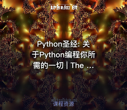 Python圣经: 关于Python编程你所需的一切 | The Python Bible™ | Everything You Need to Program in Python