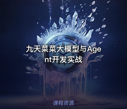 九天菜菜大模型与Agent开发实战