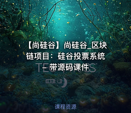 【尚硅谷】尚硅谷_区块链项目：硅谷投票系统 - 带源码课件