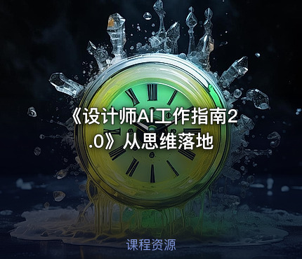 《设计师AI工作指南2.0》从思维落地