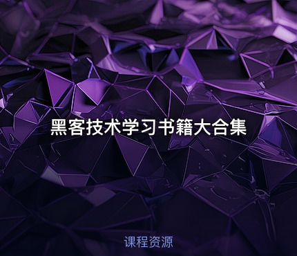 💻黑客技术学习书籍大合集