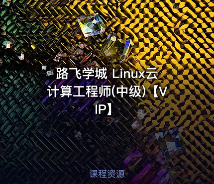 路飞学城 Linux云计算工程师(中级)【VIP】