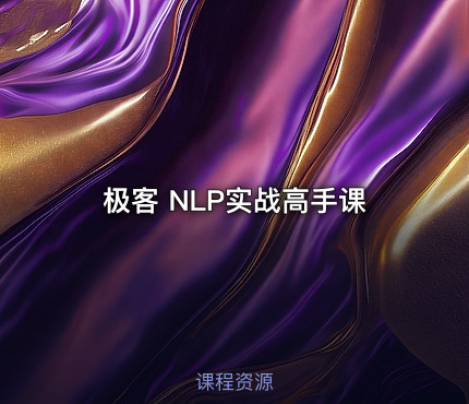 极客 NLP实战高手课