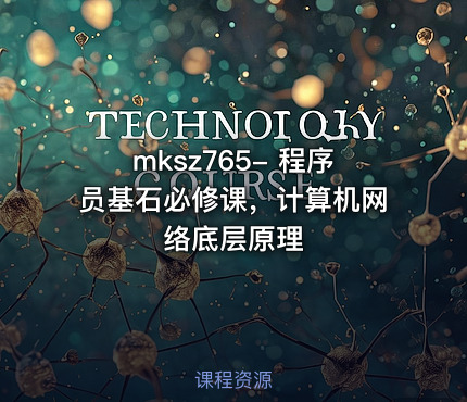 程序员基石必修课，计算机网络底层原理