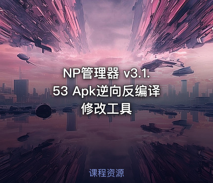 NP管理器 v3.1.53 Apk逆向反编译修改工具