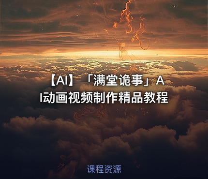 🤖 【AI】「满堂诡事」AI动画视频制作精品教程