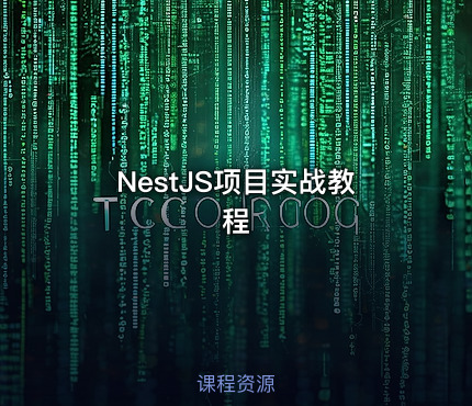 NestJS项目实战教程