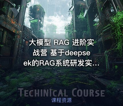 大模型 RAG 进阶实战营 基于deepseek的RAG系统研发实战|JK