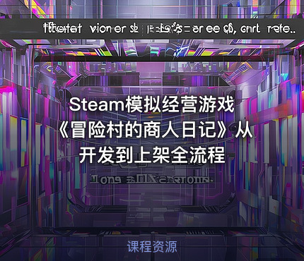 Steam模拟经营游戏《冒险村的商人日记》从开发到上架全流程
