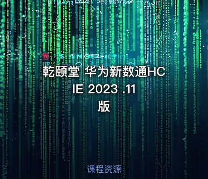 乾颐堂 华为新数通HCIE 2023 .11版