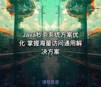 Java秒杀系统方案优化 掌握海量访问通用解决方案