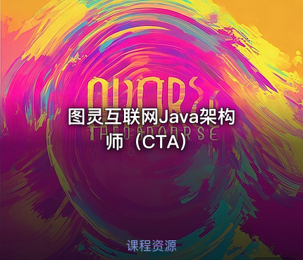 图灵互联网Java架构师（CTA）