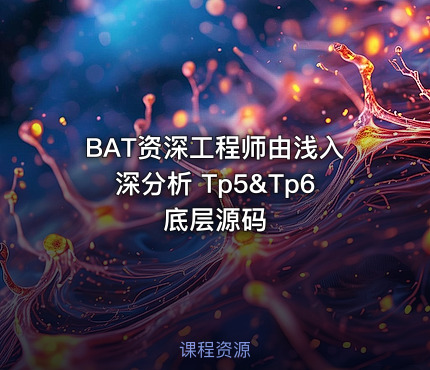 BAT资深工程师由浅入深分析 Tp5&Tp6 底层源码