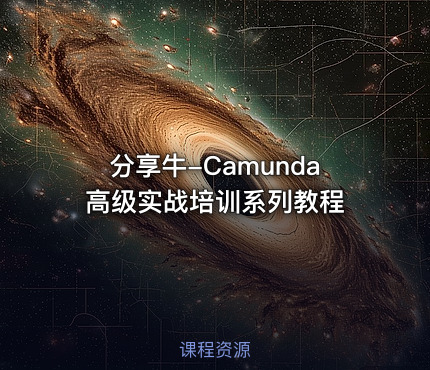 分享牛-Camunda高级实战培训系列教程