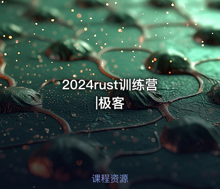 2024rust训练营|极客
