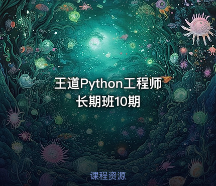 王道Python工程师长期班10期