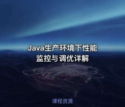 Java生产环境下性能监控与调优详解