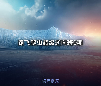 路飞爬虫超级逆向班9期