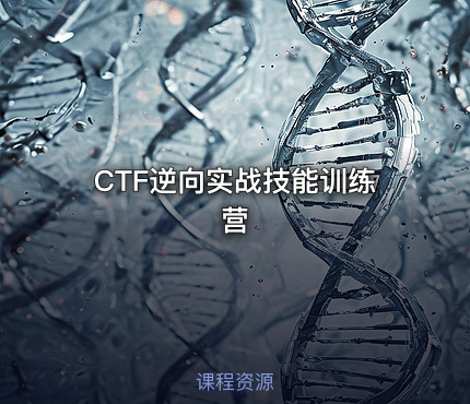 CTF逆向实战技能训练营
