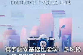 莫梦醒零基础也能学：多风格人像摄影系统课