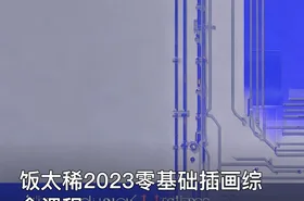 饭太稀2023零基础插画综合课程