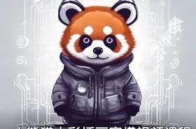 小熊猫水彩插画穿搭视频课程