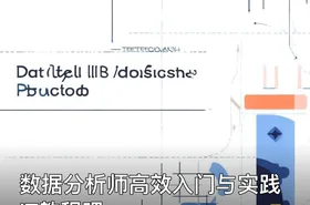 数据分析师高效入门与实践 IT教程吧