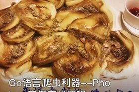 Go语言爬虫利器--Pholcus案例实战课程
