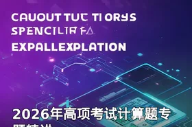 2026年高项考试计算题专题精讲