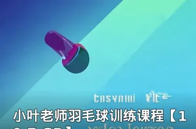 小叶老师羽毛球训练课程【10.7 GB】