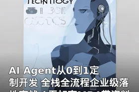 AI Agent从0到1定制开发 全栈全流程企业级落地实战（无加密MP4带资料）