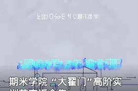 期米学院 “大翟门”高阶实训营直播合集