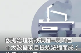 数据治理实战课程--从几百个大数据项目提炼浓缩而成（）