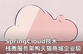 SpringCloud技术栈微服务架构天猫商城企业级开发实战(源码+讲义+答疑)