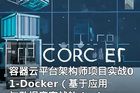 容器云平台架构师项目实战01-Docker（基于应用与数据库实战的docker+k8s系列课程）