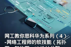 网工教你思科华为系列（4）-网络工程师的软技能（拓扑图、架构图、IP地址分配、规范配
