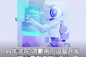 码牛学院 鸿蒙南向设备开发（一期）最新更新1月10日