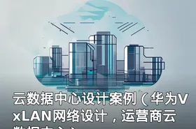 云数据中心设计案例（华为VxLAN网络设计，运营商云数据中心）