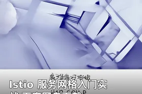 Istio 服务网格入门实战 百度网盘下载