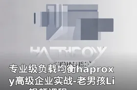 专业级负载均衡haproxy高级企业实战-老男孩Linux视频课程