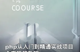 php从入门到精通实战项目全套视频教程