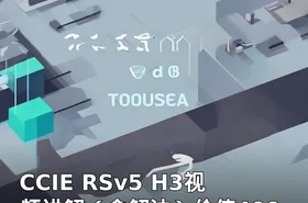 CCIE RSv5 H3视频讲解（含解法）价值499